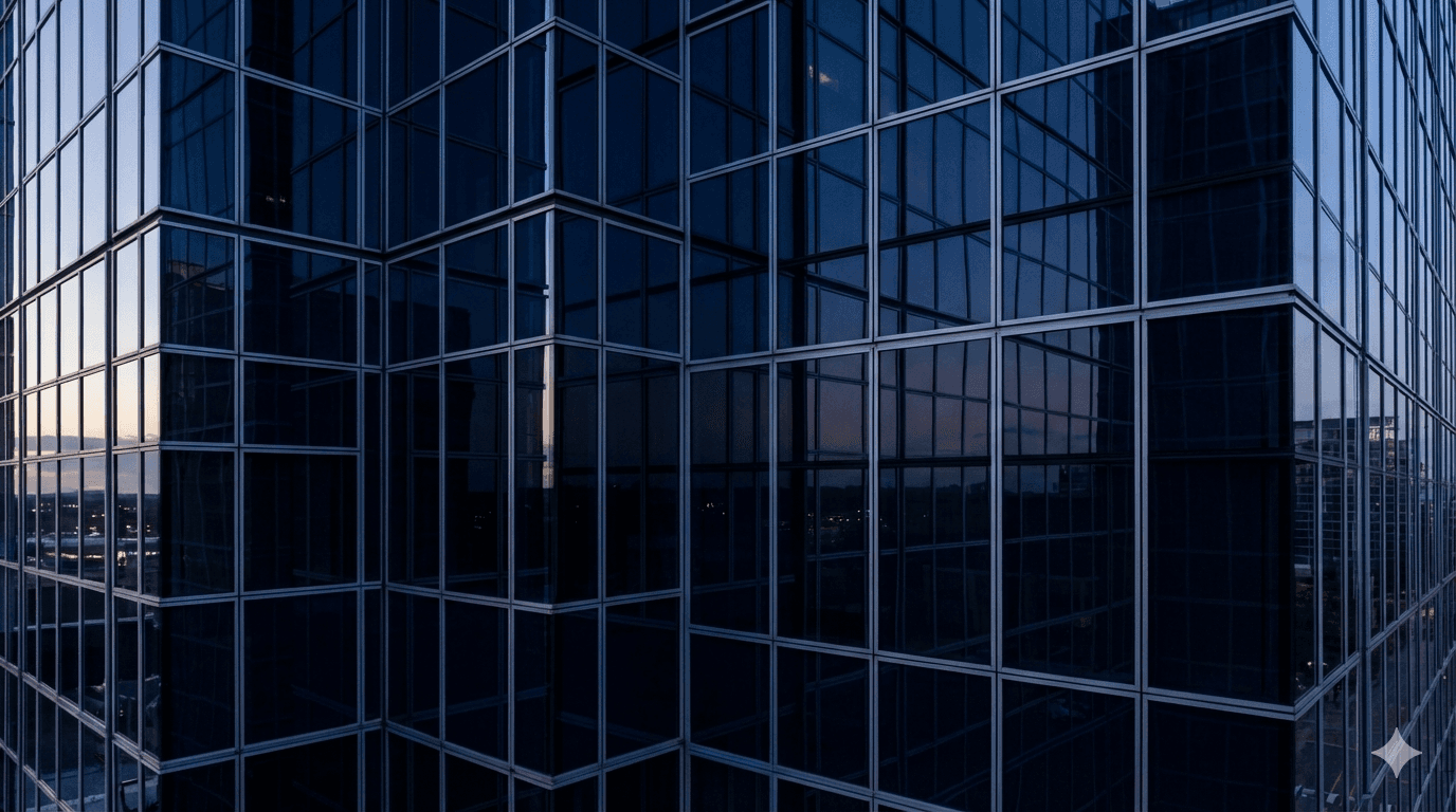 A CFO reviewing enterprise AI investment data on a dashboard