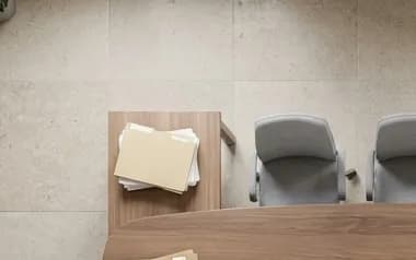 The Brief, seen from above on the Cabinet floor plan.