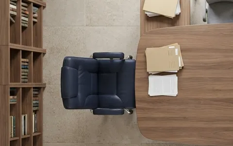 The Chair, seen from above on the Cabinet floor plan.